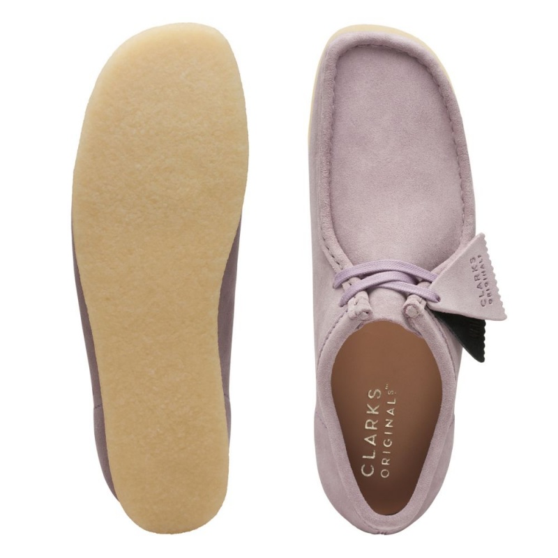 Pánské Obuv Clarks Wallabee Fialové | CZ-850271