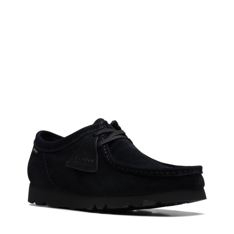 Pánské Obuv Clarks Wallabee GORE-TEX Černé | CZ-328547