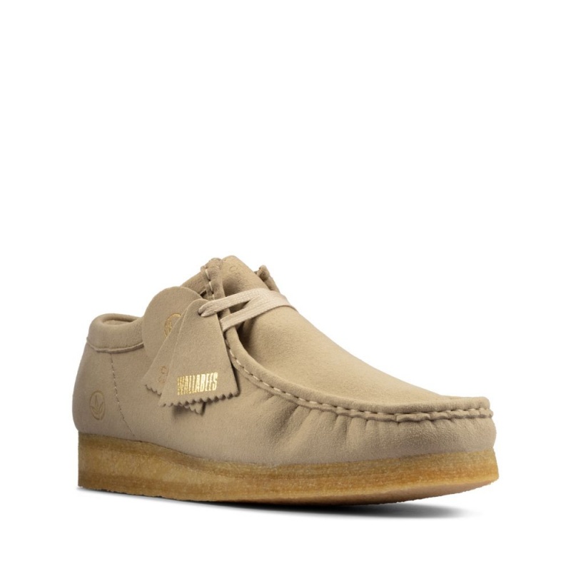 Pánské Obuv Clarks Wallabee Hnědé | CZ-371690