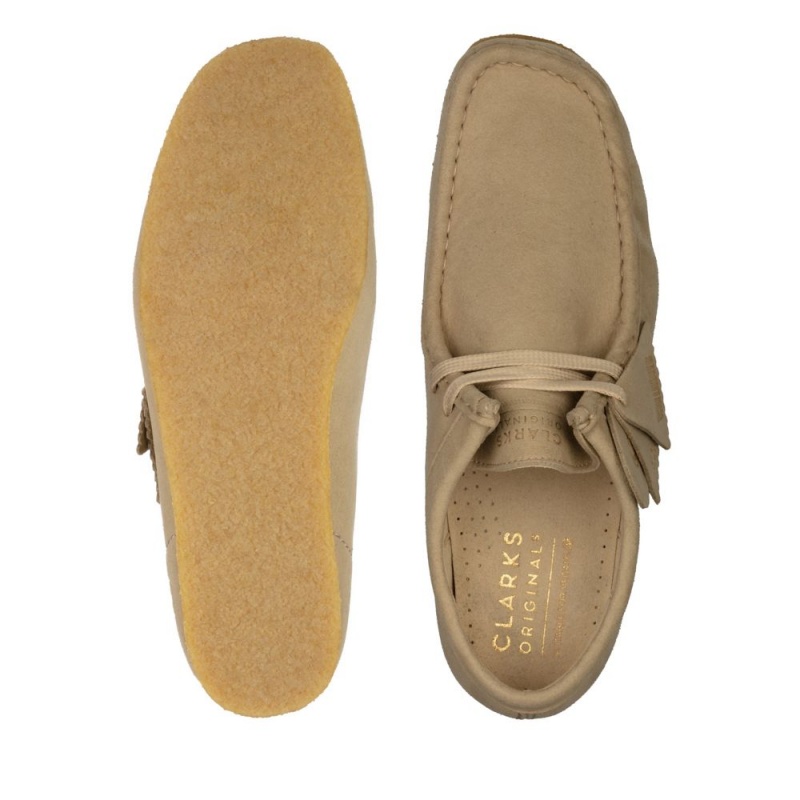 Pánské Obuv Clarks Wallabee Hnědé | CZ-371690