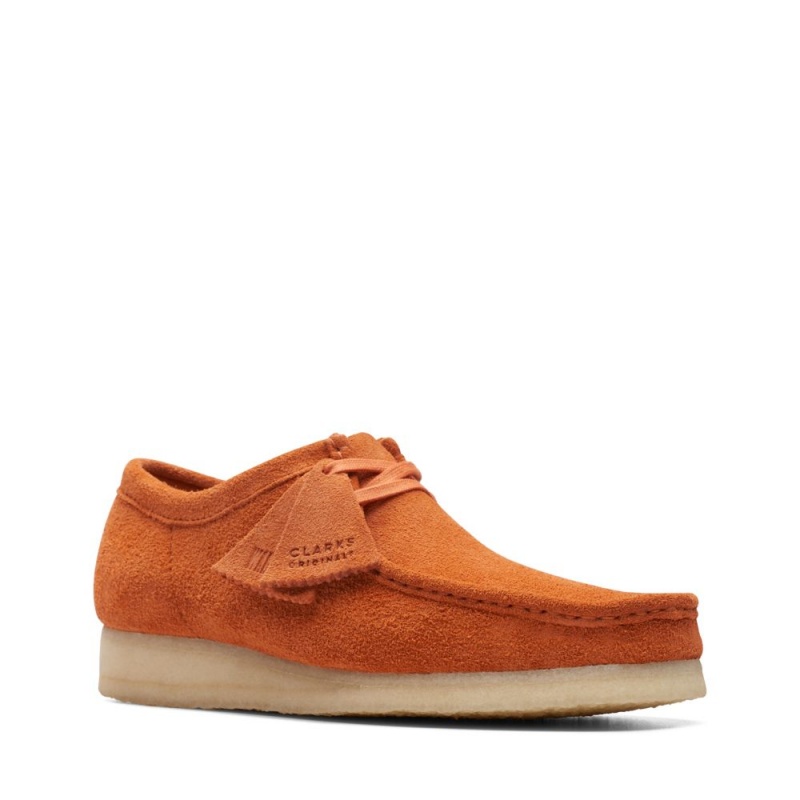 Pánské Obuv Clarks Wallabee Oranžové | CZ-849630