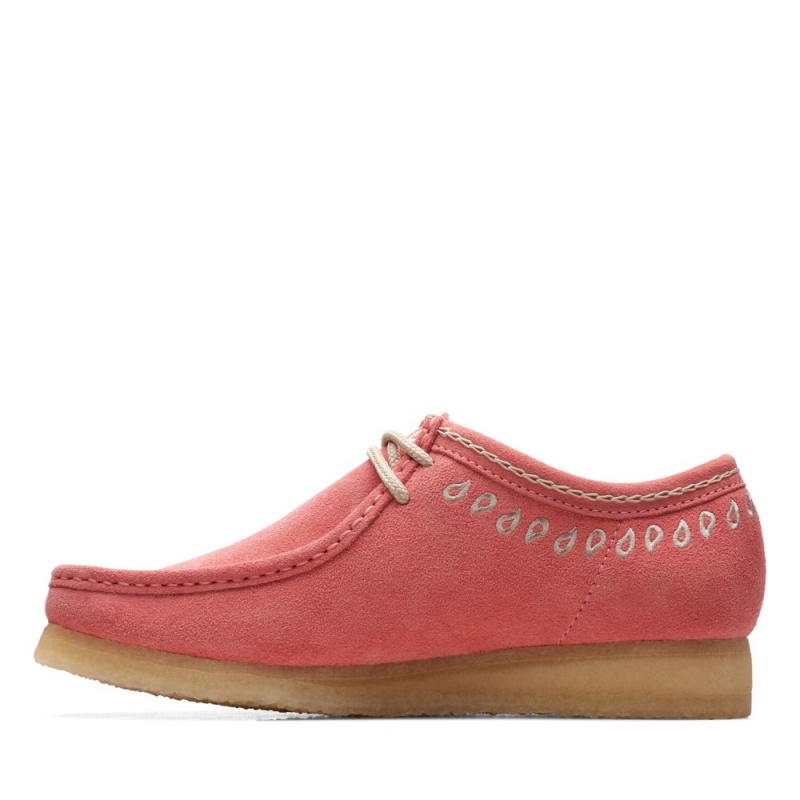 Pánské Obuv Clarks Wallabee Růžové | CZ-279610