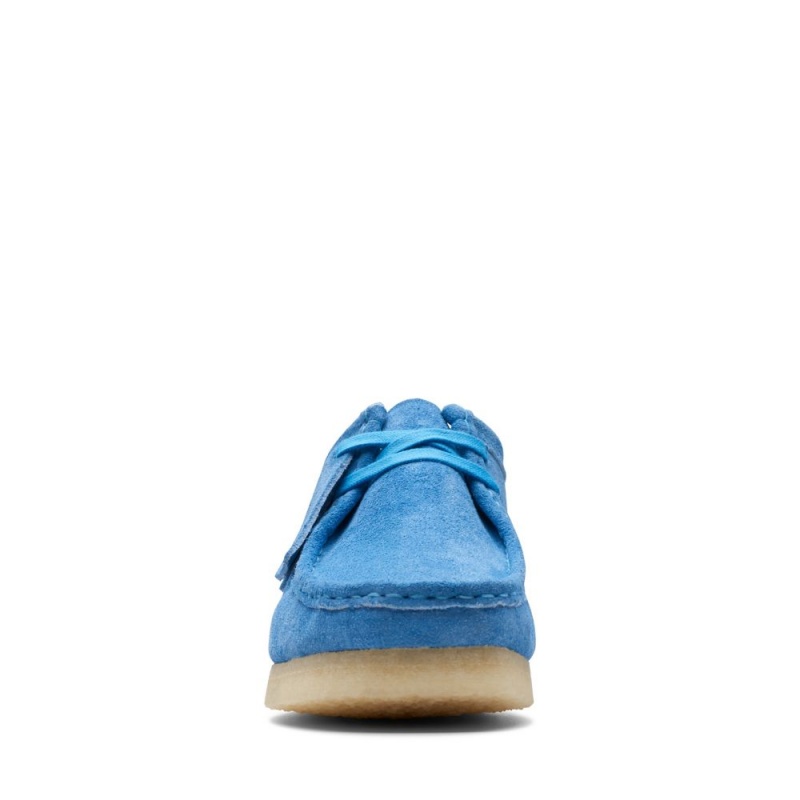 Pánské Obuv Clarks Wallabee Světle Blankyt | CZ-567401