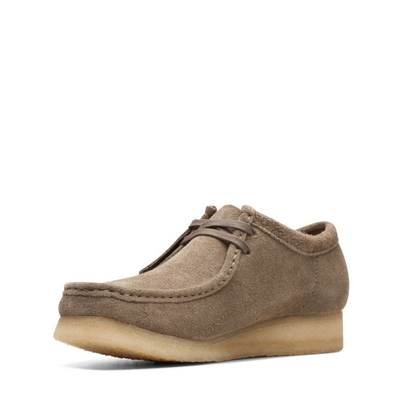 Pánské Obuv Clarks Wallabee Tmavě Šedé | CZ-289513