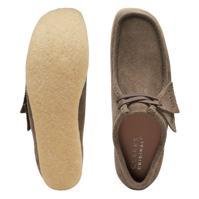 Pánské Obuv Clarks Wallabee Tmavě Šedé | CZ-289513