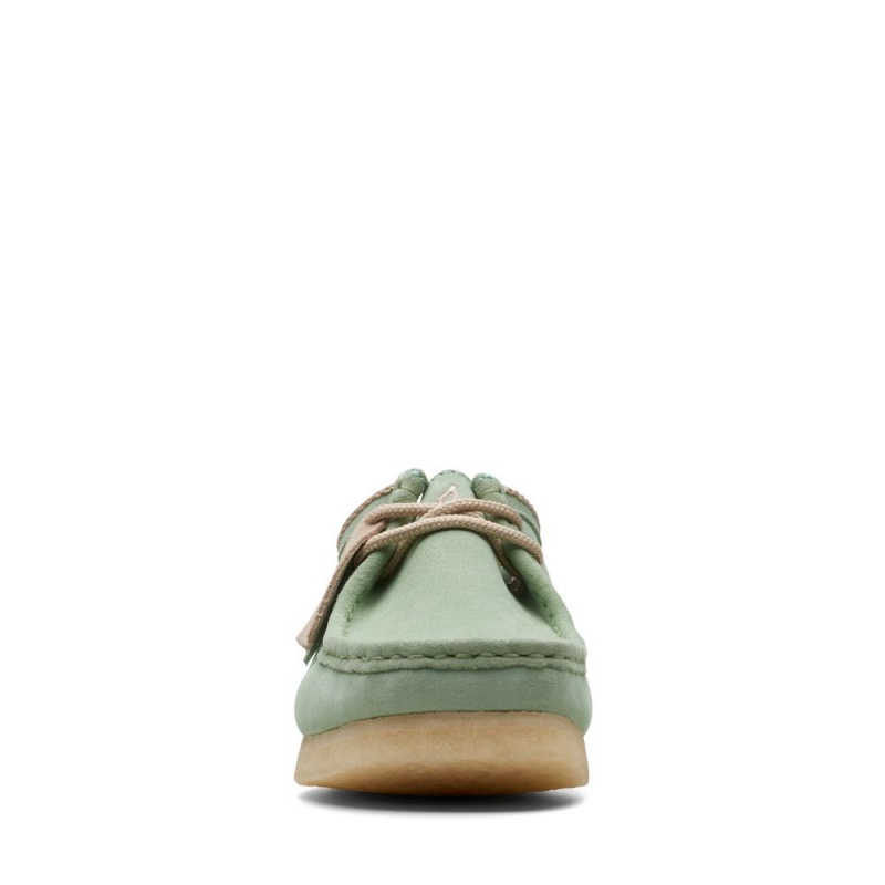 Pánské Obuv Clarks Wallabee Zelene | CZ-573086