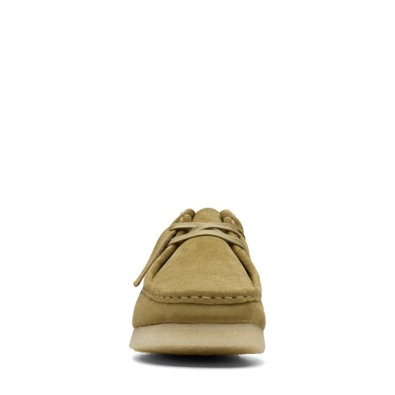 Pánské Obuv Clarks Wallabee Zelene | CZ-903548