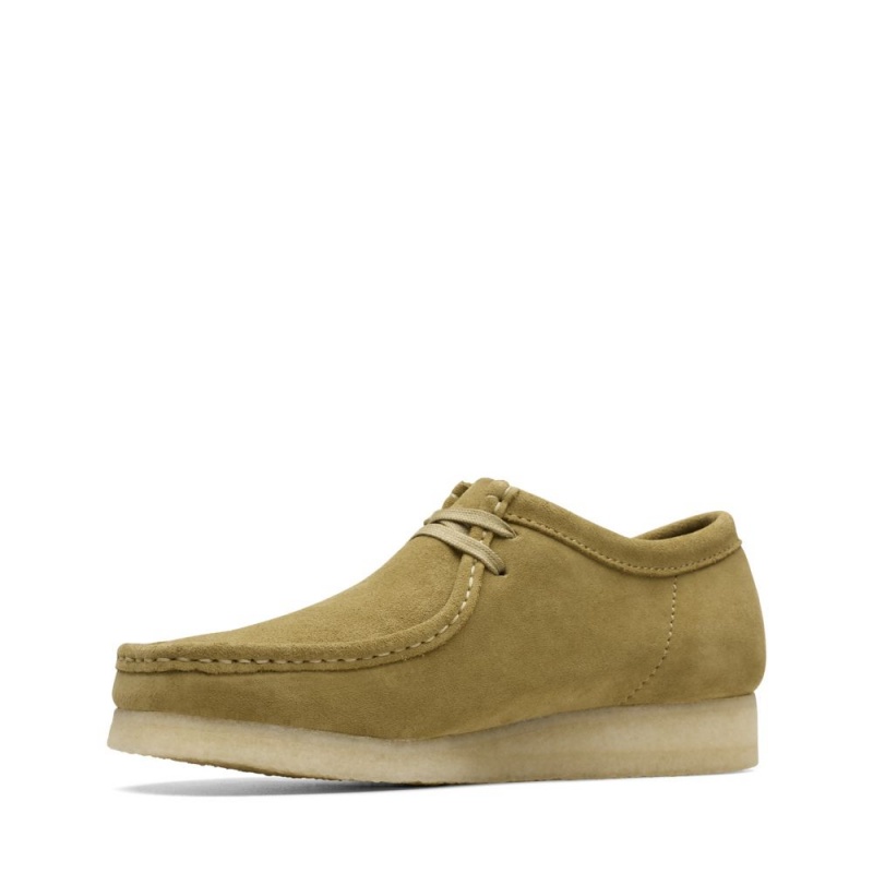 Pánské Obuv Clarks Wallabee Zelene | CZ-903548