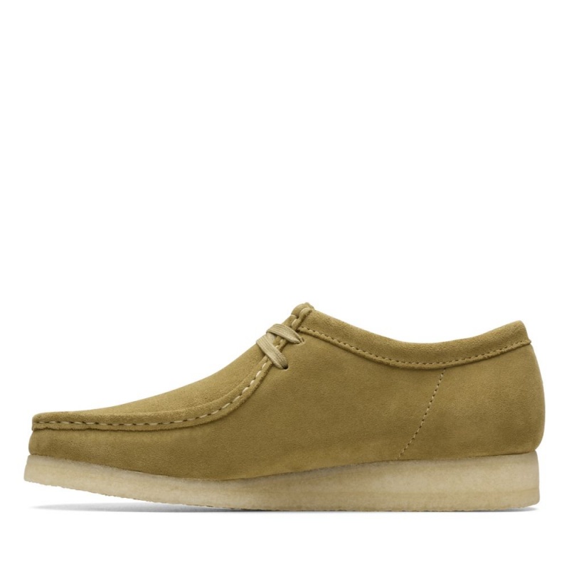 Pánské Obuv Clarks Wallabee Zelene | CZ-903548