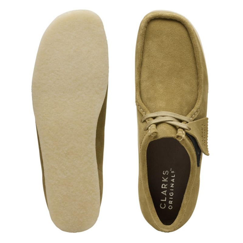 Pánské Obuv Clarks Wallabee Zelene | CZ-903548