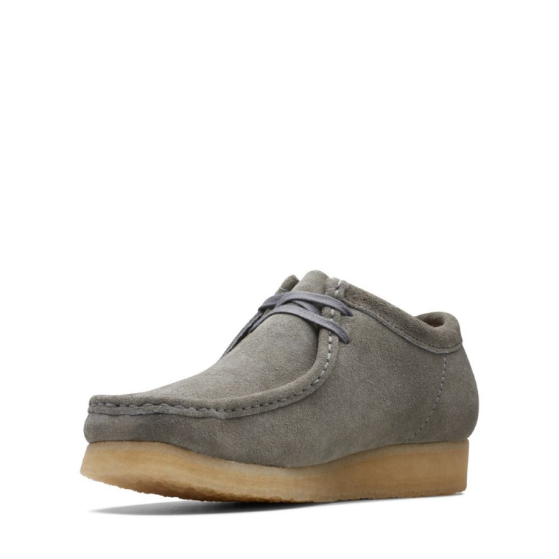 Pánské Obuv Clarks Wallabee Šedé | CZ-032941