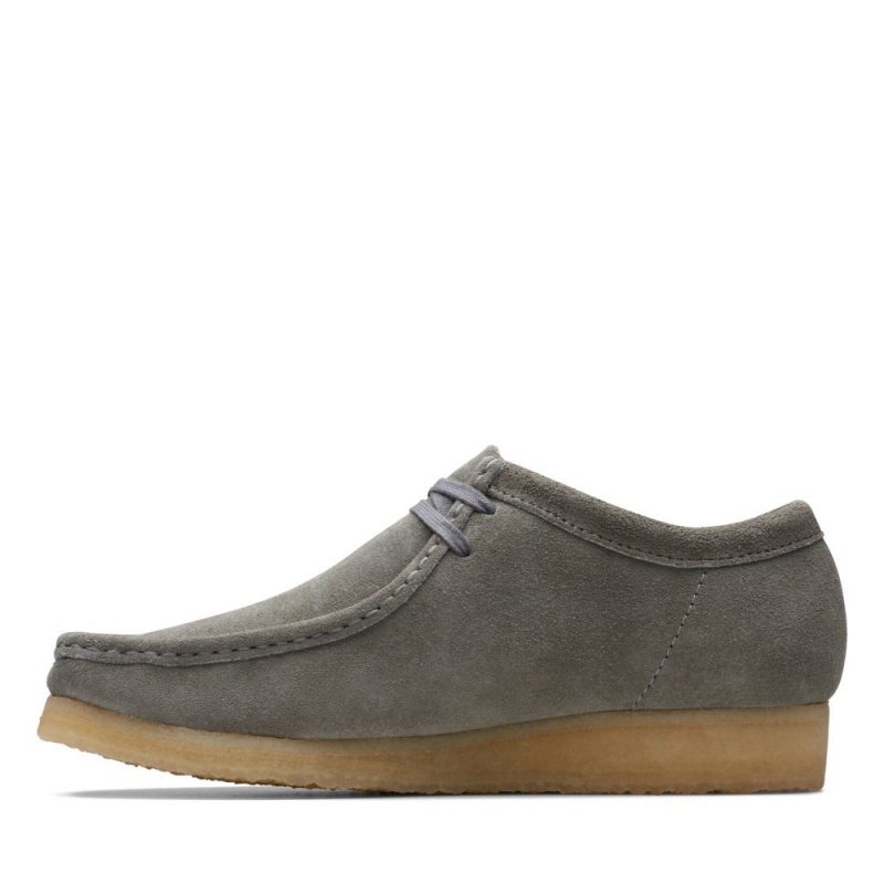 Pánské Obuv Clarks Wallabee Šedé | CZ-032941