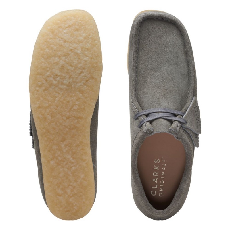 Pánské Obuv Clarks Wallabee Šedé | CZ-032941