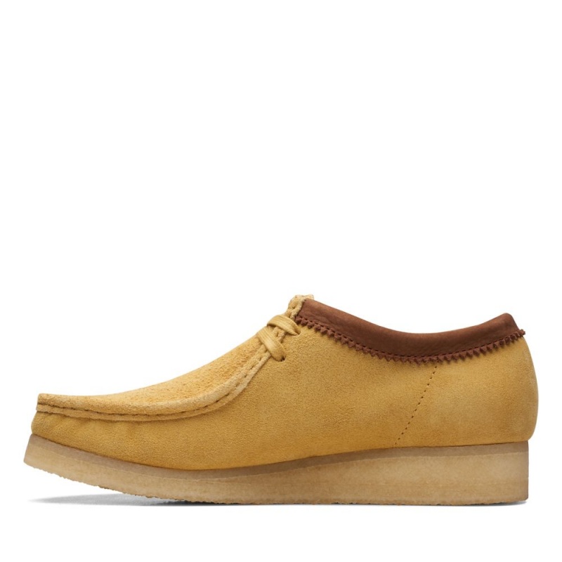 Pánské Obuv Clarks Wallabee Žluté | CZ-425769