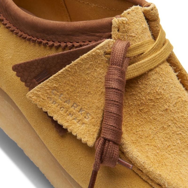 Pánské Obuv Clarks Wallabee Žluté | CZ-425769