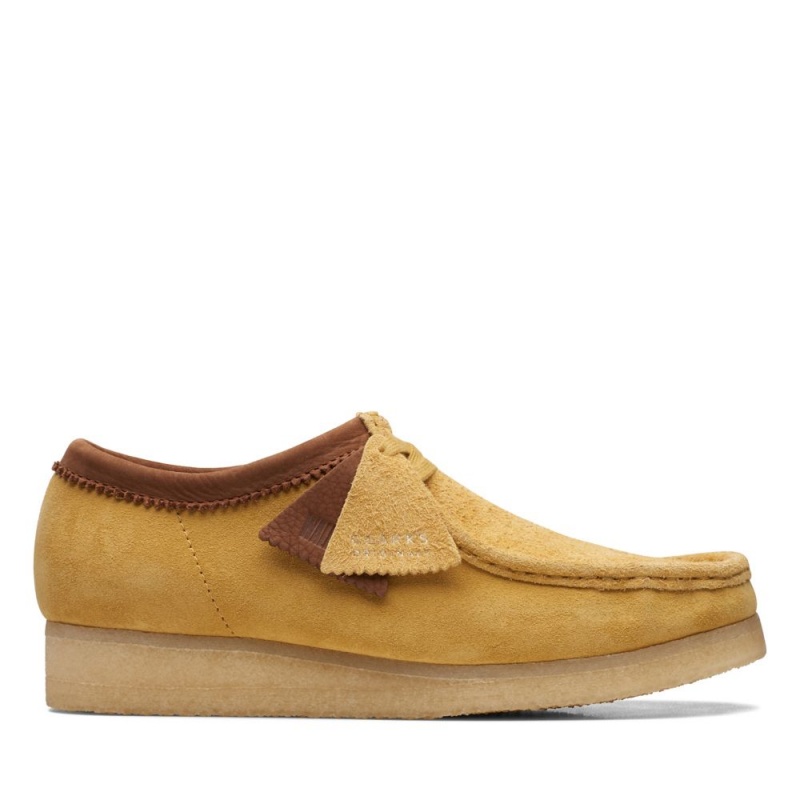 Pánské Obuv Clarks Wallabee Žluté | CZ-425769