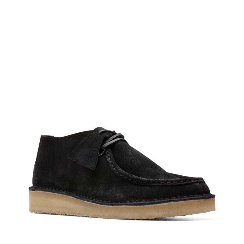 Pánské Originals Clarks Desert Nomad Černé | CZ-309284