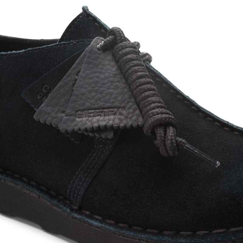 Pánské Originals Clarks Desert Trek GORE-TEX Černé | CZ-106524