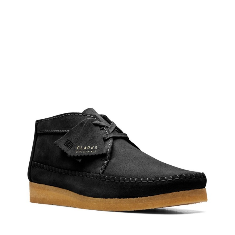 Pánské Originals Clarks Weaver Boot Černé | CZ-296403