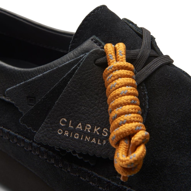 Pánské Originals Clarks Weaver GORE-TEX Černé | CZ-182493