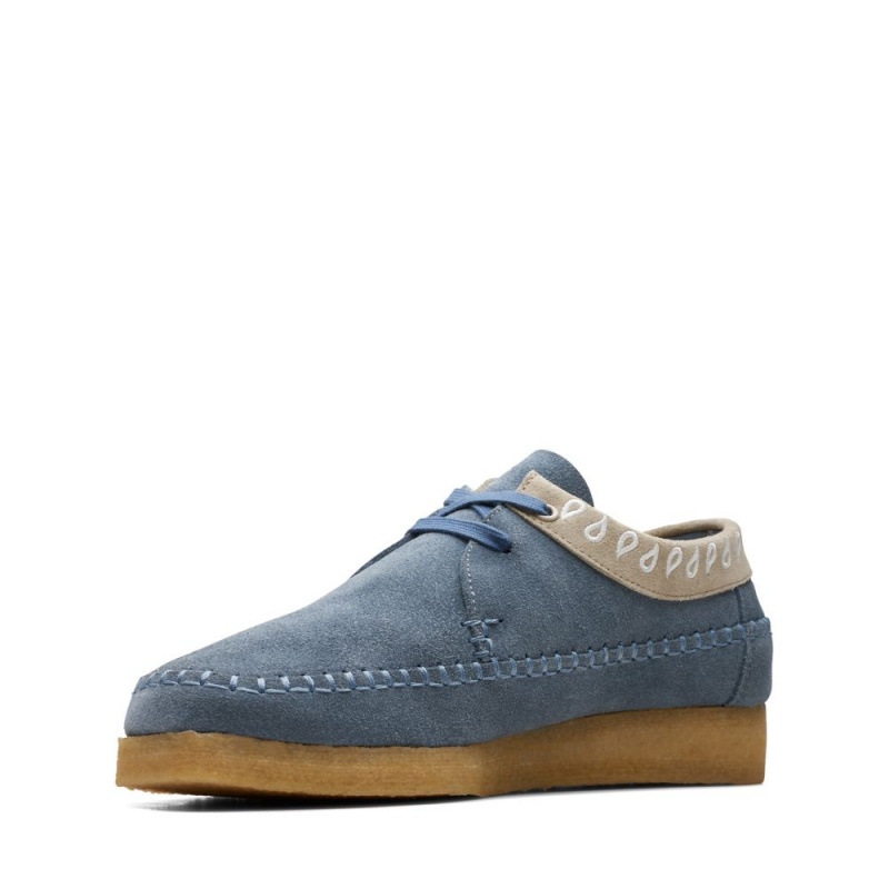 Pánské Originals Clarks Weaver Tmavě Blankyt | CZ-980462