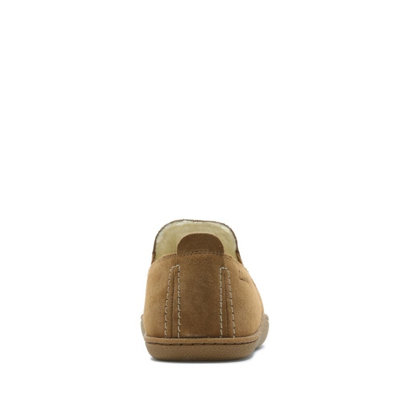 Pánské Pantofle Clarks Home Mocc Hnědé | CZ-764035