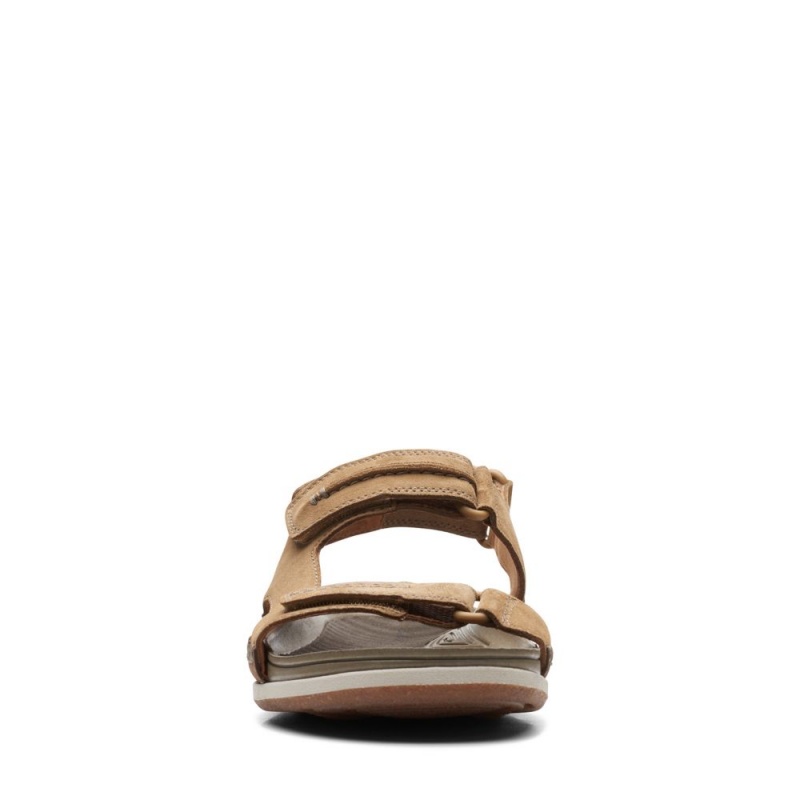 Pánské Sandály Clarks Nature 5 Trailové Tmavě Hnědé | CZ-614502