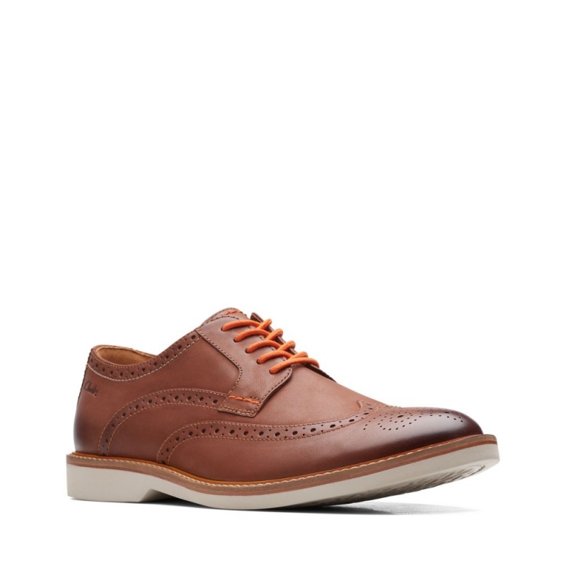 Pánské Společenské Boty Clarks Atticus LT Limit Tmavě Hnědé | CZ-604918