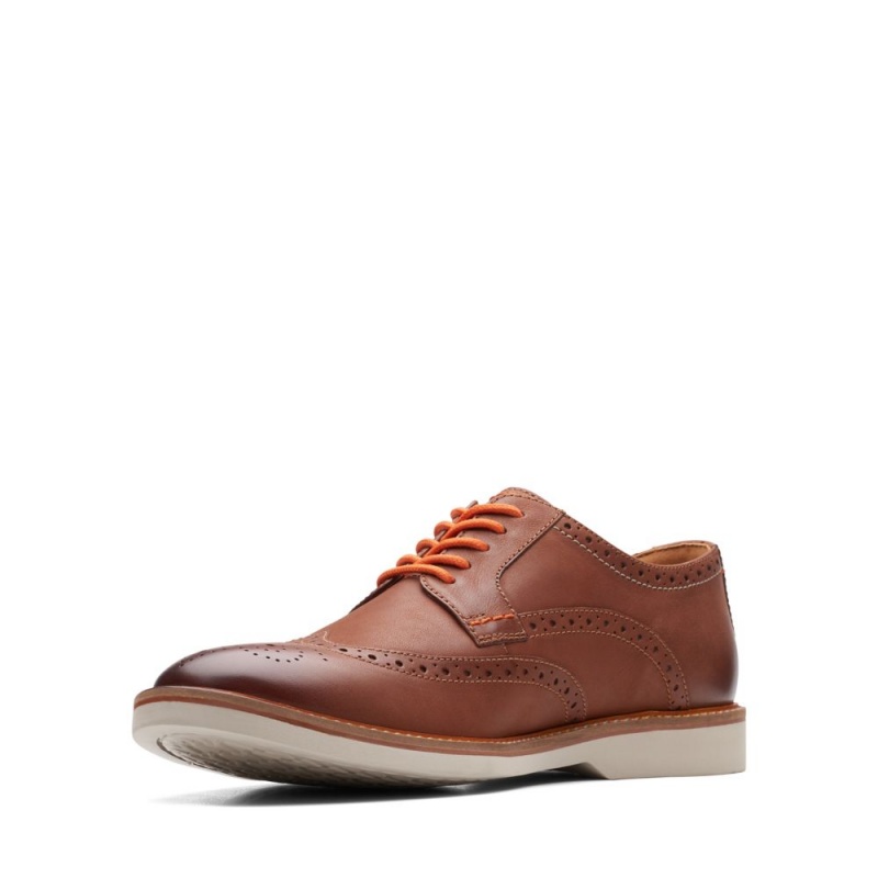 Pánské Společenské Boty Clarks Atticus LT Limit Tmavě Hnědé | CZ-604918