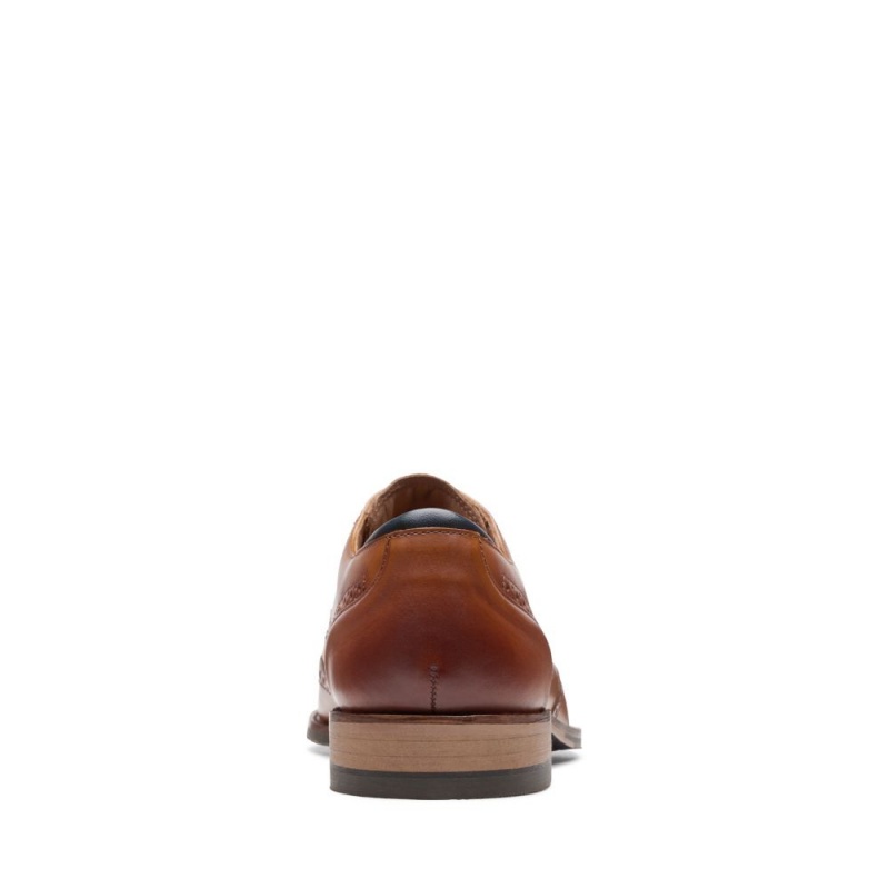 Pánské Společenské Boty Clarks Craft Arlo Limit Hnědé | CZ-815927