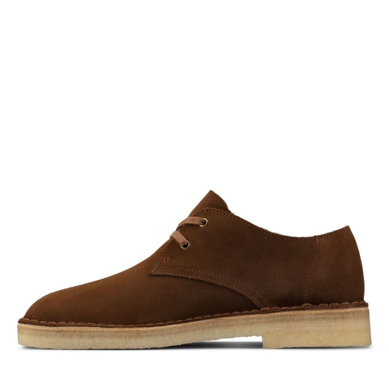 Pánské Společenské Boty Clarks Desert Khan Hnědé | CZ-032574