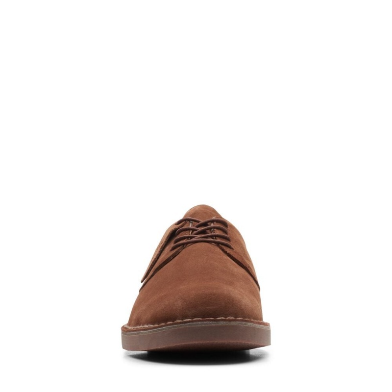 Pánské Společenské Boty Clarks Desert Lon Evo Hnědé | CZ-207539