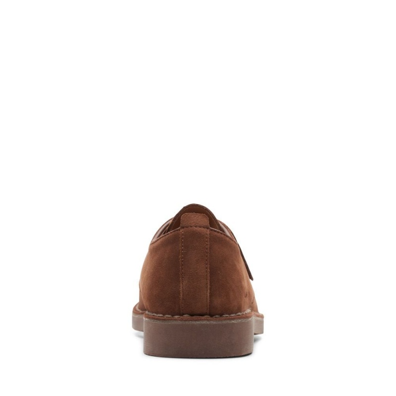 Pánské Společenské Boty Clarks Desert Lon Evo Hnědé | CZ-207539