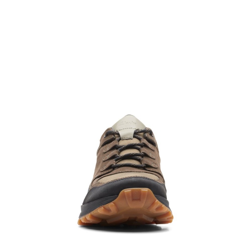 Pánské Tenisky Clarks ATL Trek Lo GORE-TEX Tmavě Olivy Zelené | CZ-843096