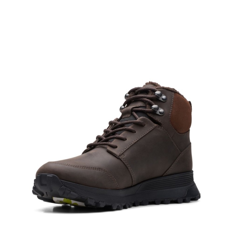 Pánské Tenisky Clarks ATL Trek Up Nepromokavé Hnědé | CZ-423608