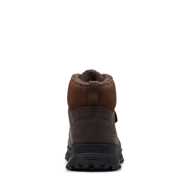 Pánské Tenisky Clarks ATL Trek Up Nepromokavé Hnědé | CZ-423608