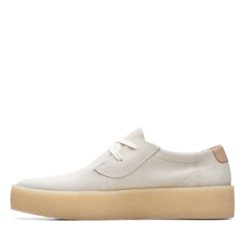 Pánské Tenisky Clarks Ashcott Cup Bílé | CZ-915780