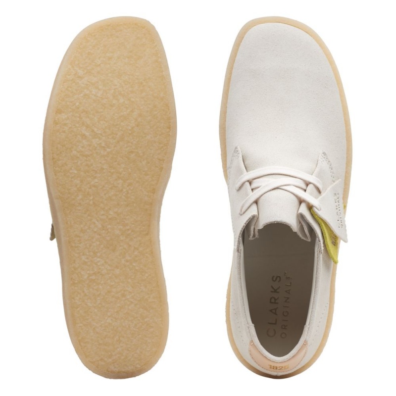 Pánské Tenisky Clarks Ashcott Cup Bílé | CZ-915780