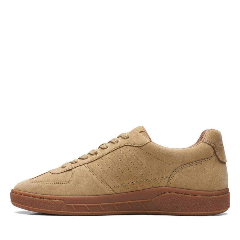 Pánské Tenisky Clarks Craft Rally Ace Tmavě Hnědé | CZ-846302