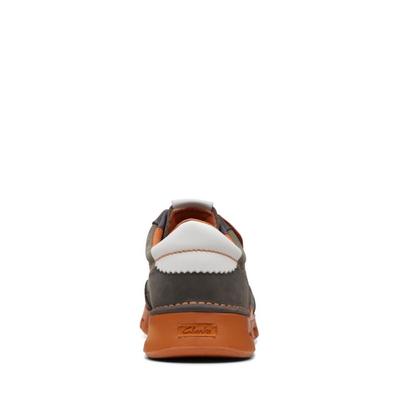 Pánské Tenisky Clarks Nature X One Tmavě Šedé | CZ-213508