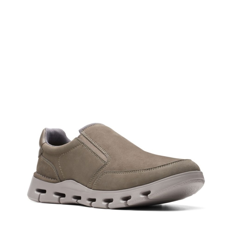 Pánské Tenisky Clarks Nature X Step Šedé | CZ-297583