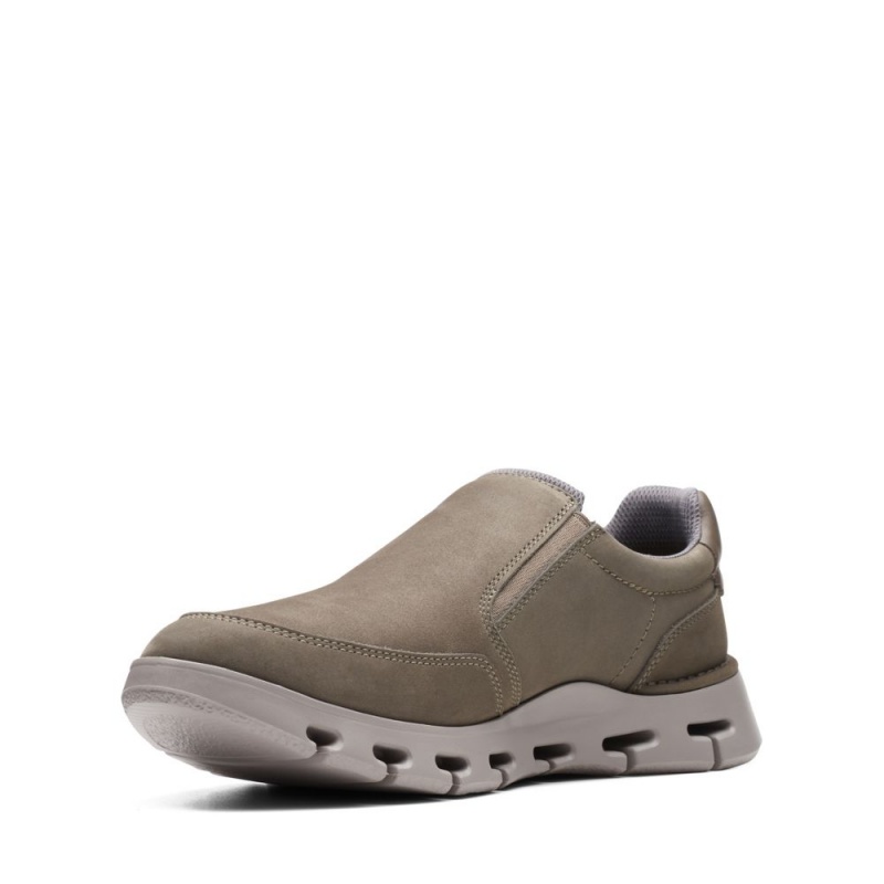 Pánské Tenisky Clarks Nature X Step Šedé | CZ-297583