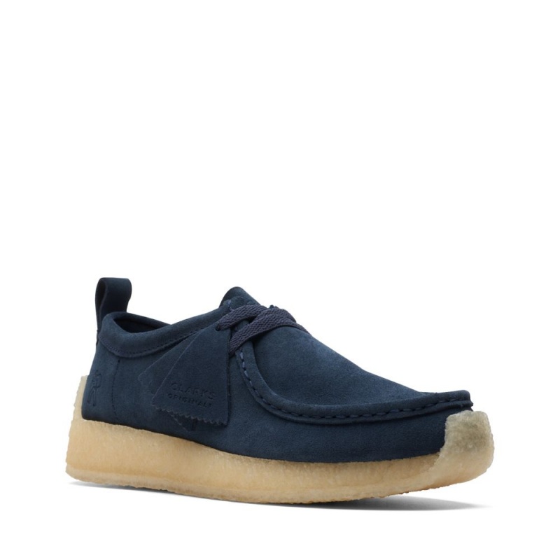 Pánské Tenisky Clarks Rossendale Tmavě Blankyt | CZ-596431