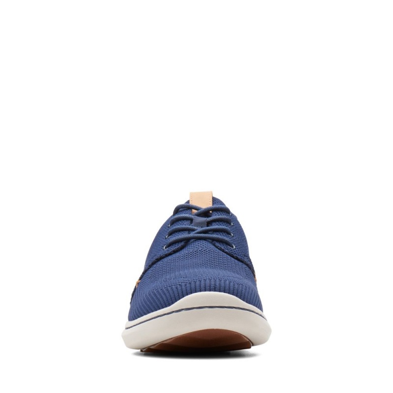 Pánské Tenisky Clarks Step Urban Mix Tmavě Blankyt | CZ-403257