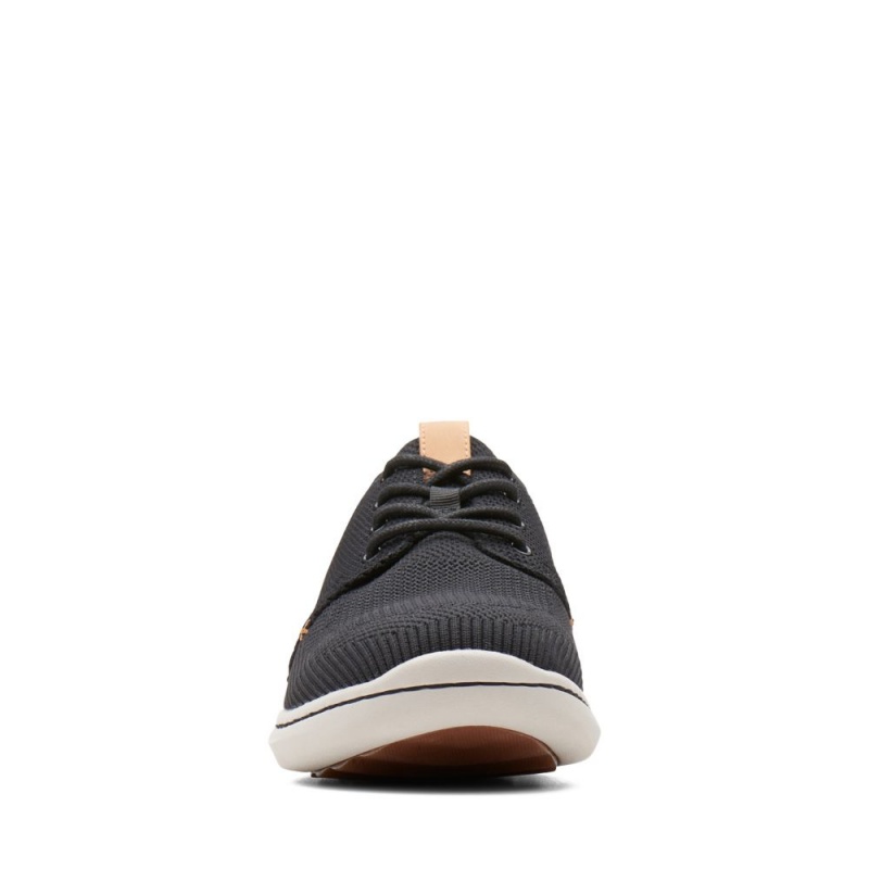 Pánské Tenisky Clarks Step Urban Mix Černé | CZ-253019