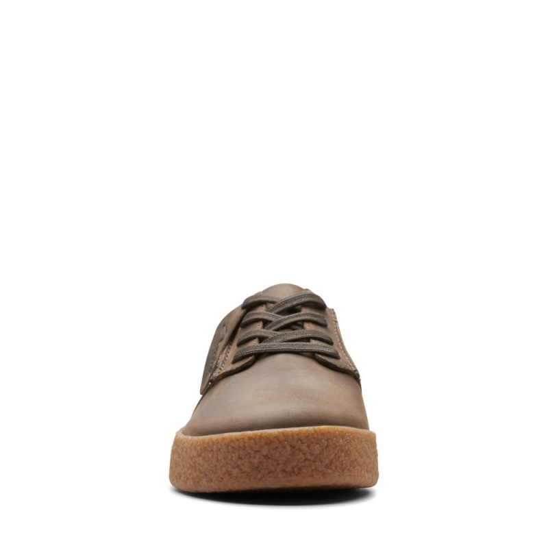 Pánské Tenisky Clarks StreethillLace Tmavě Olivy Zelené | CZ-927603