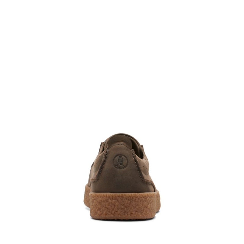 Pánské Tenisky Clarks StreethillLace Tmavě Olivy Zelené | CZ-927603