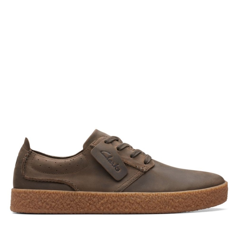 Pánské Tenisky Clarks StreethillLace Tmavě Olivy Zelené | CZ-927603