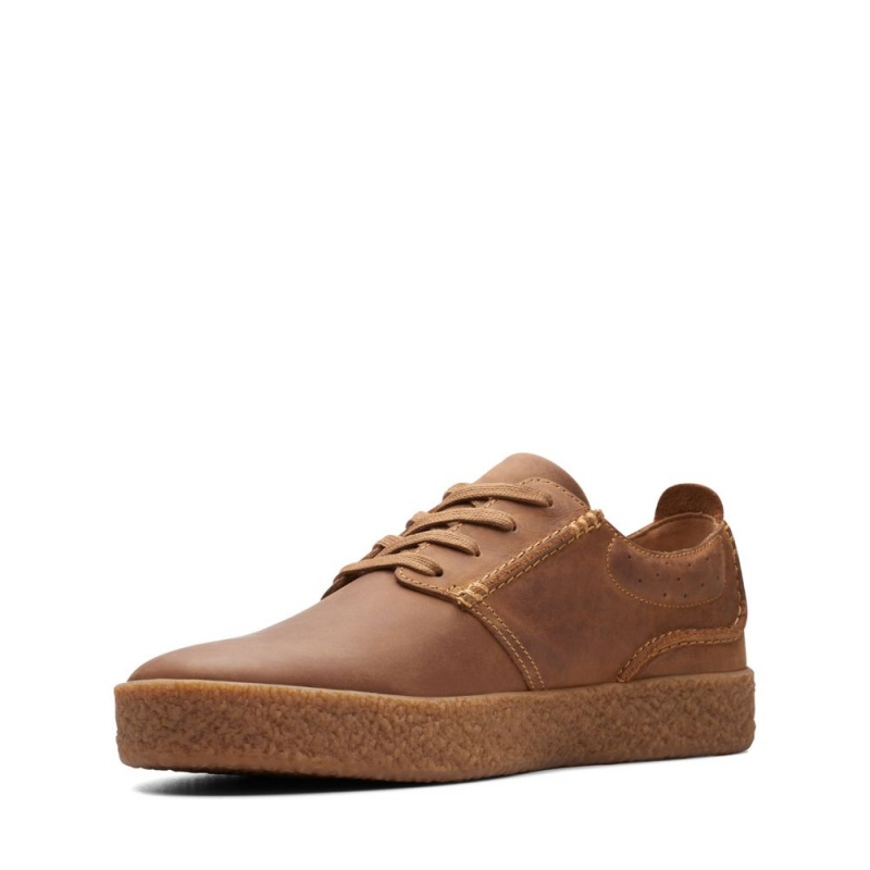 Pánské Tenisky Clarks StreethillLace Tmavě Hnědé | CZ-230416