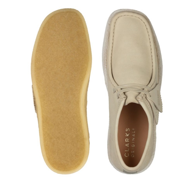 Pánské Tenisky Clarks Wallabee Cup Bílé | CZ-782569